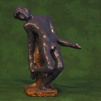 Figuren aus Ton von Fabian Williges - der Dornauszieher (3)