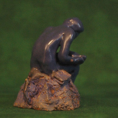 Figuren aus Ton von Fabian Williges - der Dornauszieher (4) - fr Sascha Poser